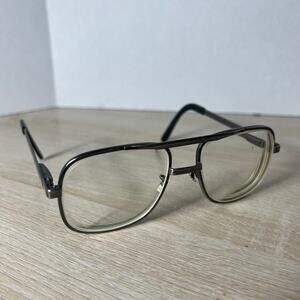 Vintage Titmus TO-Z87 5 3/4 Eyeglasses Gunmetal Frames 56-18